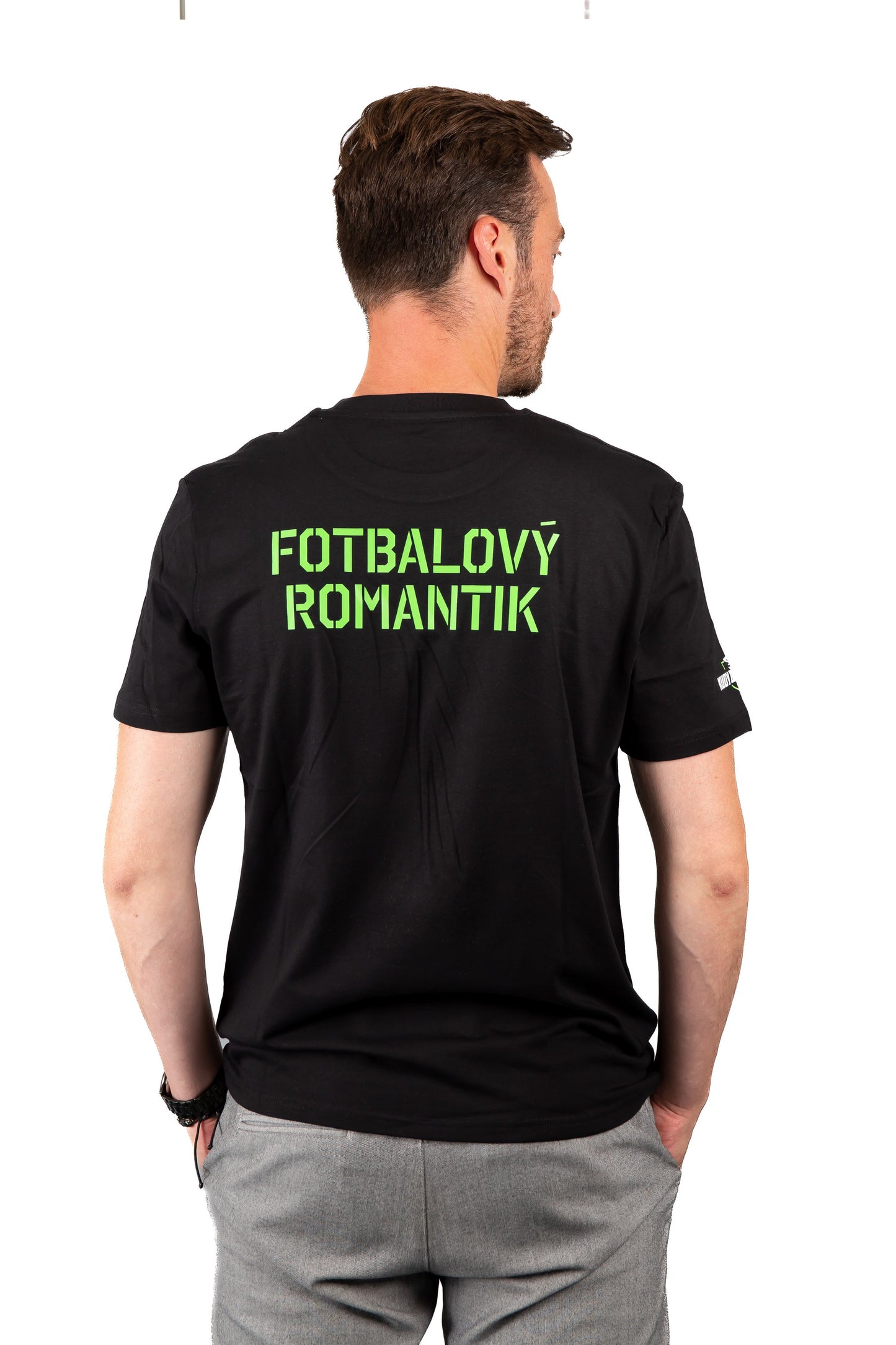 Tričko Černé Záda  "FOTBALOVÝ ROMANTIK"