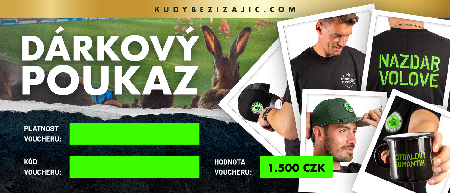 Dárkový poukaz 1500 CZK